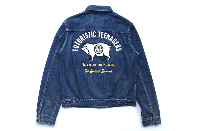 HUMAN MADE x MINEDENIM Unveil a Collaborative Retro Denim Jacket