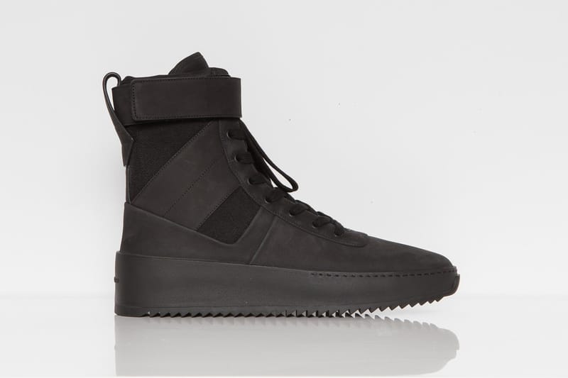 Jerry Lorenzo Relaunches Maxfield LA Exclusive Fear of God Military Military Sneakers