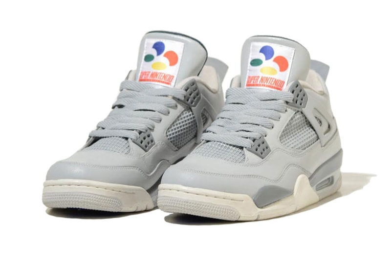 Jordan 4 Super Nintendo Custom