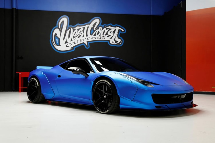Justin Bieber's Custom-Built Ferrari 458 Is up for Auction