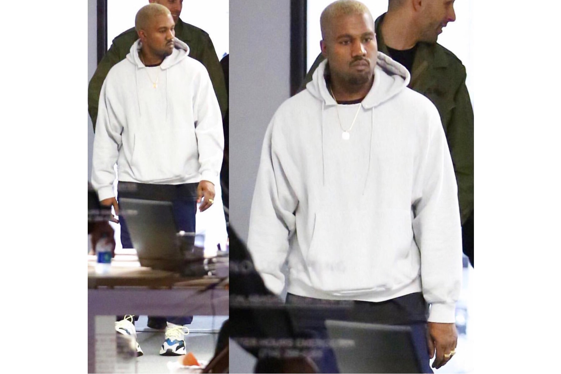 Kanye West Hits the Town Sporting adidas' Upcoming 2017 Fall Items YEEZY BOOST