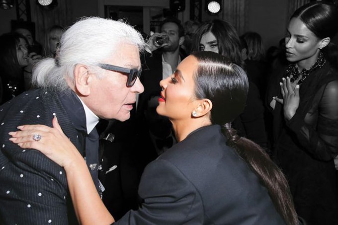 Karl Lagerfeld Sums Up Kim Kardashian's Contribution to Fashion With One Sentence
