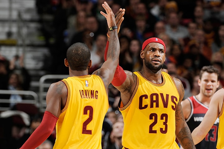 LeBron James States the Cleveland Cavaliers Need a New Point Guard Basketball NBA Kyrie Irving