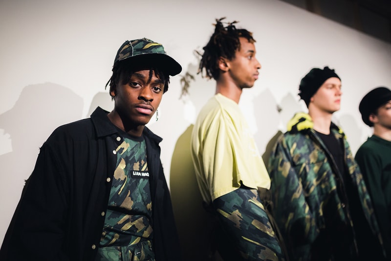Liam Hodges Backstage LFWM 2017