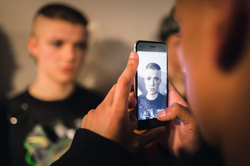 Liam Hodges Backstage LFWM 2017