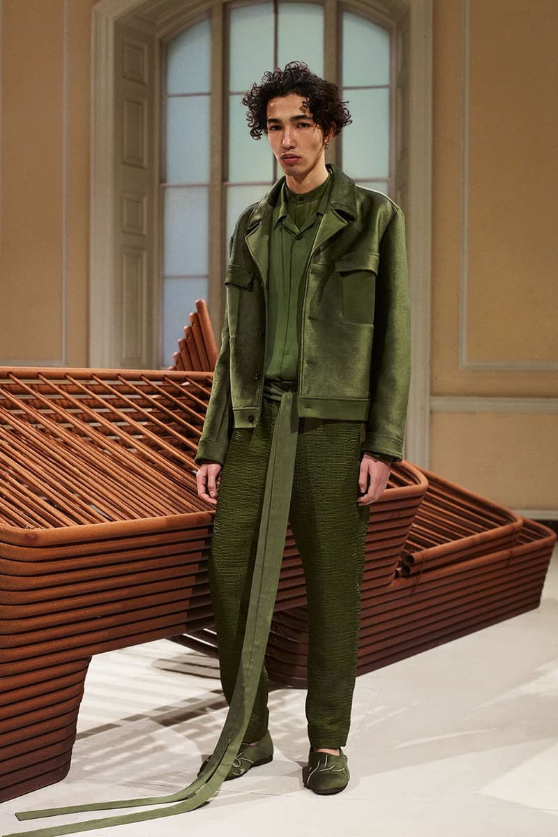 London Fashion Week Men's Day Four Roundup Qasimi Michiko Koshino John Lawrence Sullivan