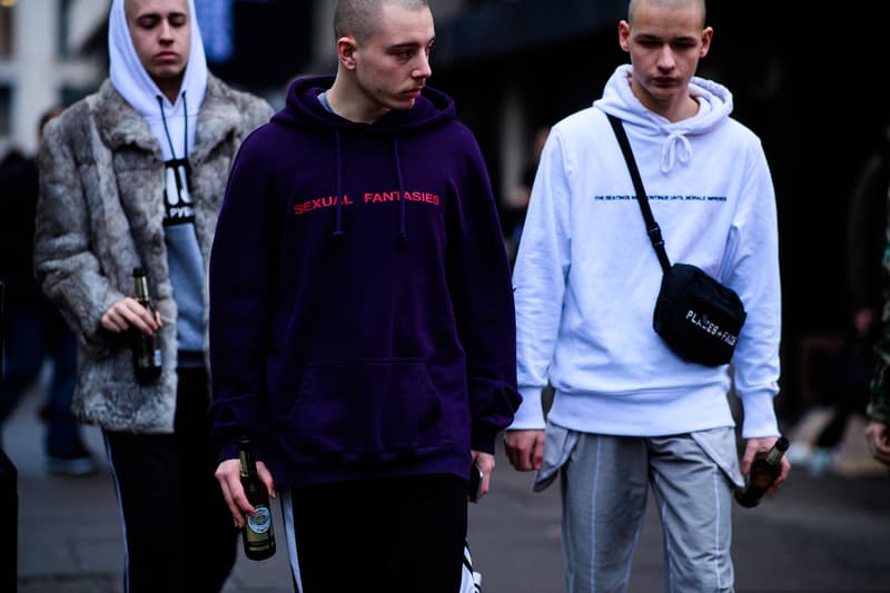 London Fashion Week 2017 Fall Winter Men's Day 4