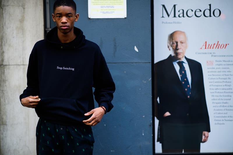 London Fashion Week 2017 Fall Winter Men's Day 4