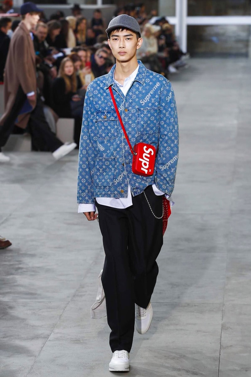 Louis Vuitton 2017 Fall Winter Supreme Monogram Box Logo