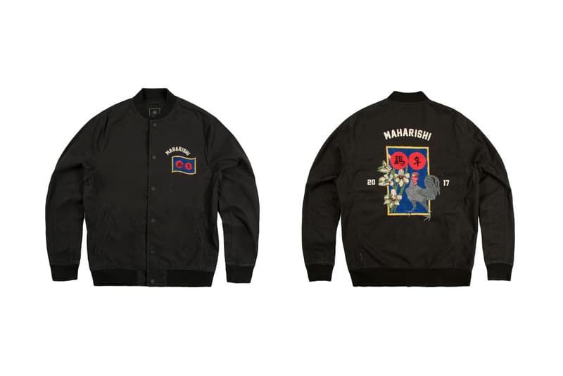 maharishi Year of the Rooster Stadium Jacket Chinese New Year 2017