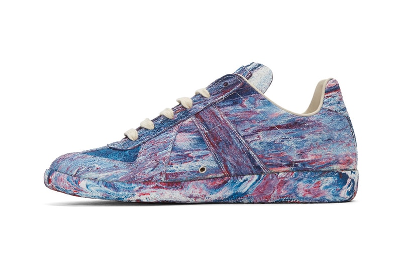 Maison Margiela Tie-Dye Treatment Replica Military Trainer