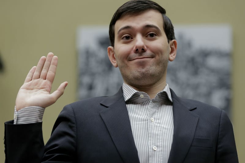 Hip-Hop "Pharma-Villain" Martin Shkreli Has Been Banned From Twitter 