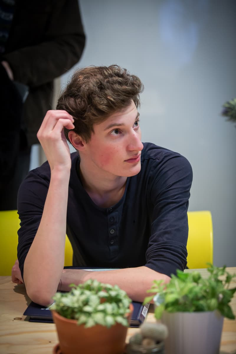 Model Casting Session For London Fashion Week: Mens Fall/Winter 2017