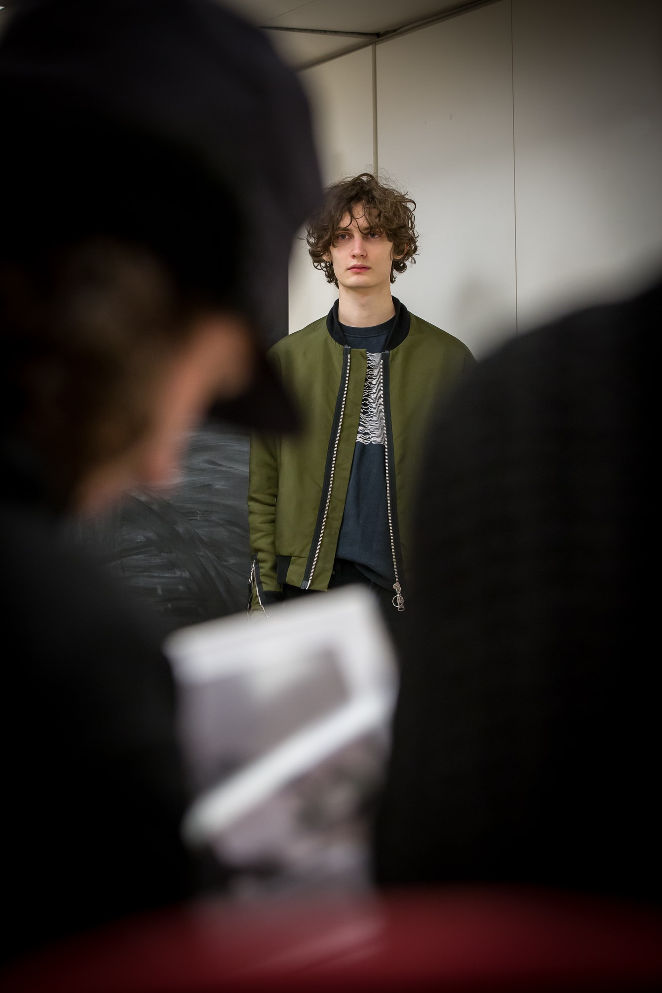 Model Casting Session For London Fashion Week: Mens Fall/Winter 2017