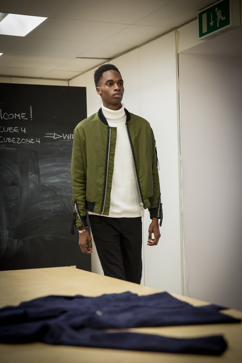 Model Casting Session For London Fashion Week: Mens Fall/Winter 2017