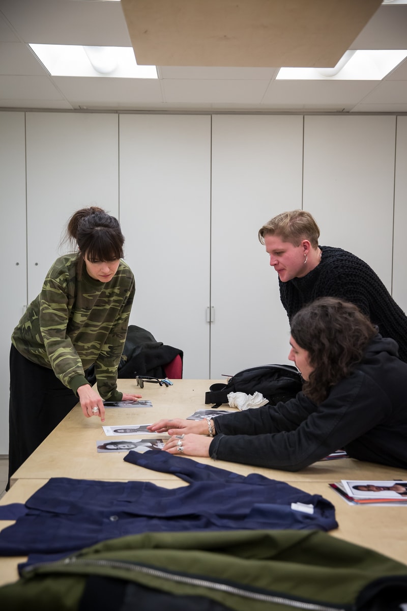 Model Casting Session For London Fashion Week: Mens Fall/Winter 2017