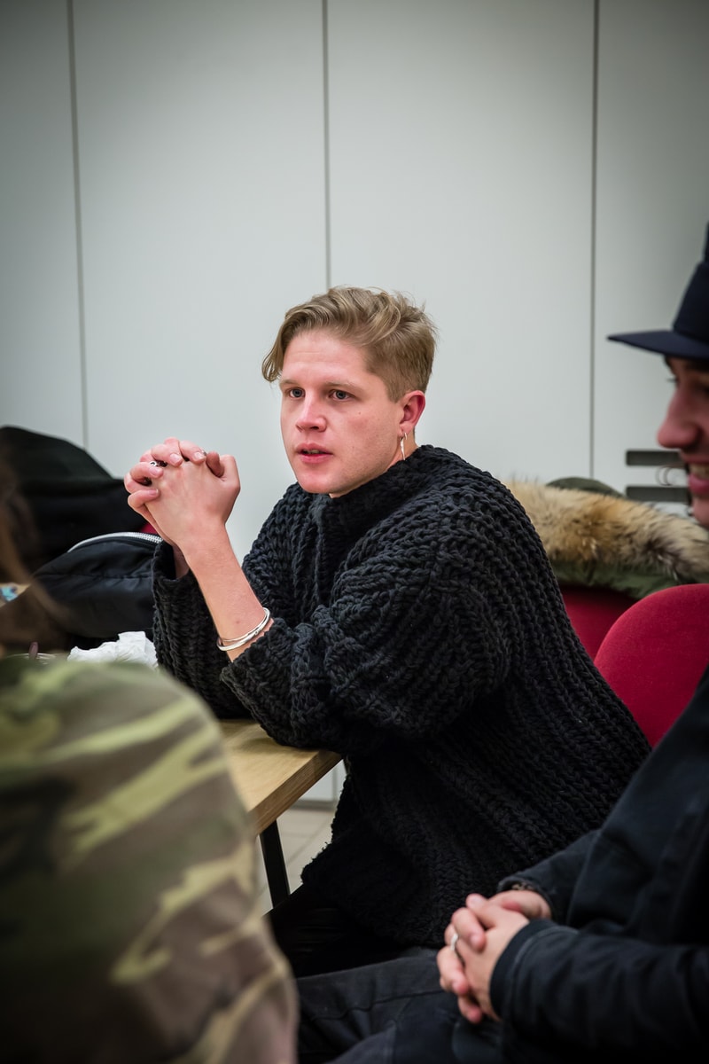 Model Casting Session For London Fashion Week: Mens Fall/Winter 2017