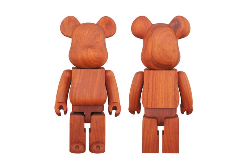 Medicom Toy Bearbrick Padauk Wood