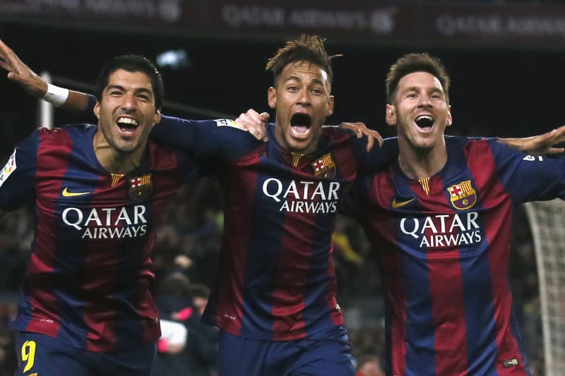 Watch Messi Neymar Jr & Suarez Slam Challenges on a Japanese Game Show Videos Football Lionel Luis