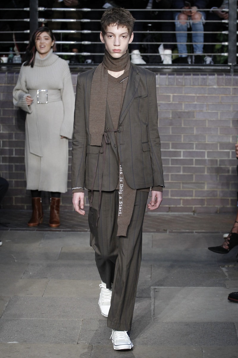 MIHARAYASUHIRO 2017 Fall/Winter Collection Runway Show London Fashion Week Men's Mihara Yasuhiro