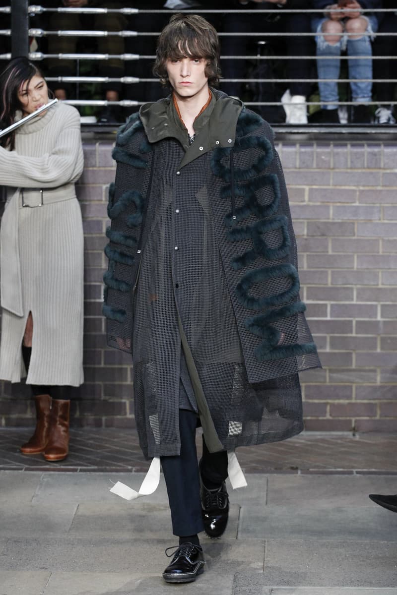 MIHARAYASUHIRO 2017 Fall/Winter Collection Runway Show London Fashion Week Men's Mihara Yasuhiro