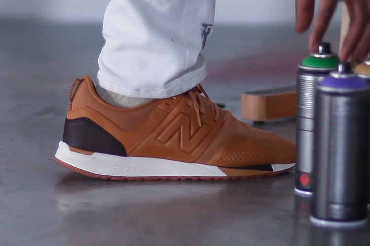 Artist Bradley Theodore Gives Us an On-Feet Look at the New Balance 247 LUXE