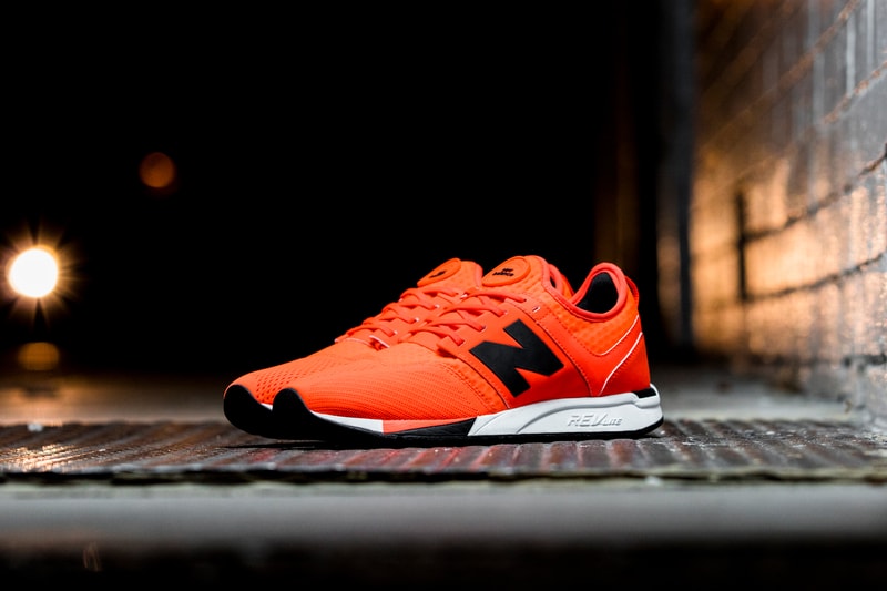 New Balance 247 Sport Orange Olive Black