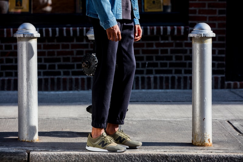 New Balance 247 Sport Orange Olive Black