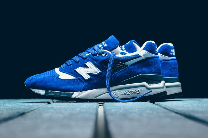 New Balance 998 Red and Blue Sneaker Politics