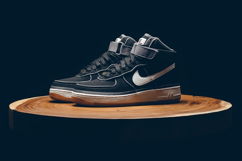 Nike Air Force 1 High Black/Sail-Team Orange