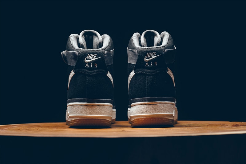 Nike Air Force 1 High Black/Sail-Team Orange