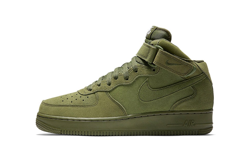 dood Praten tegen Pathologisch Nike Air Force 1 Mid Continues Love for Olive | Hypebeast