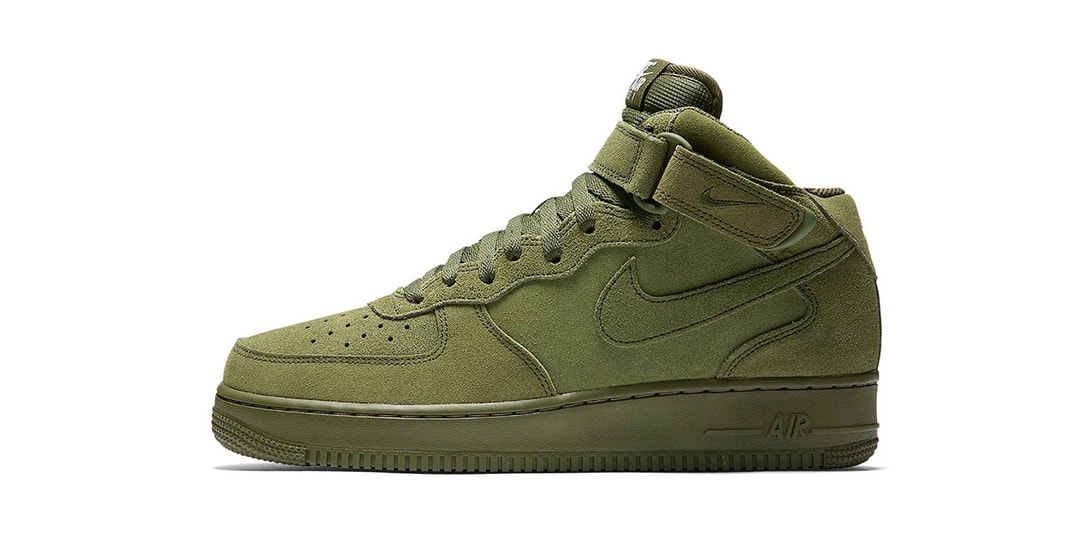 nike-air-force-1-mid-olive-tw.  display picture 3