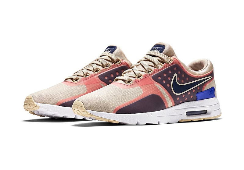 Nike Air Max Zero Women's Pink and Tan Colorway