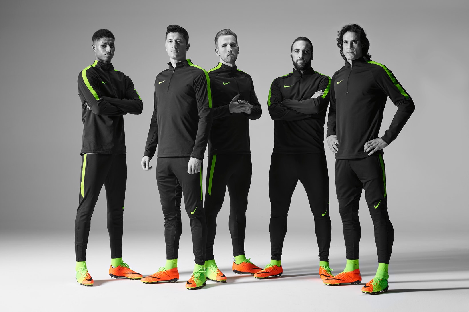 Nike Football Soccer Hypervenom 3 Marcus Rashford Robert Lewandowski Harry Kane Gonzalo Higuain Edinson Cavani