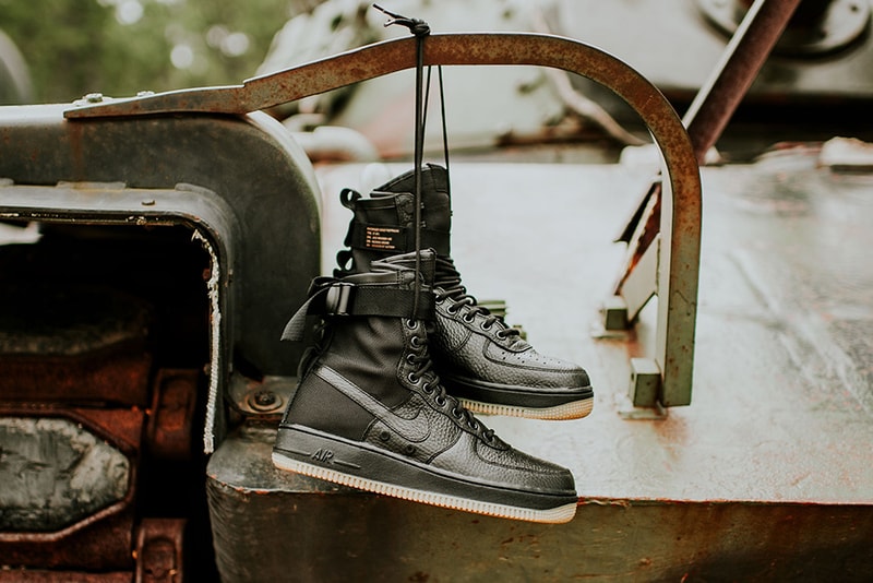 Nike SF AF1 Black Gum Special Field Air Force 1