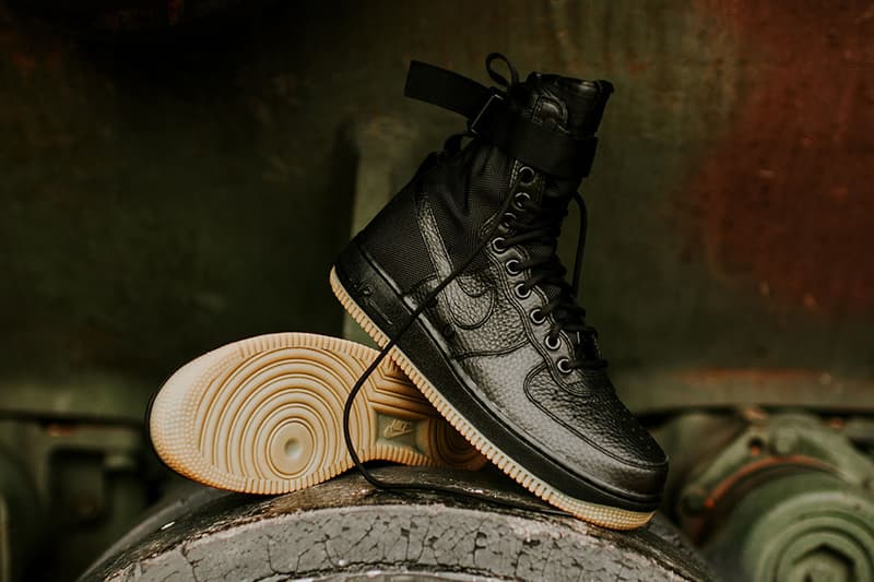 Nike SF AF1 Black Gum Special Field Air Force 1
