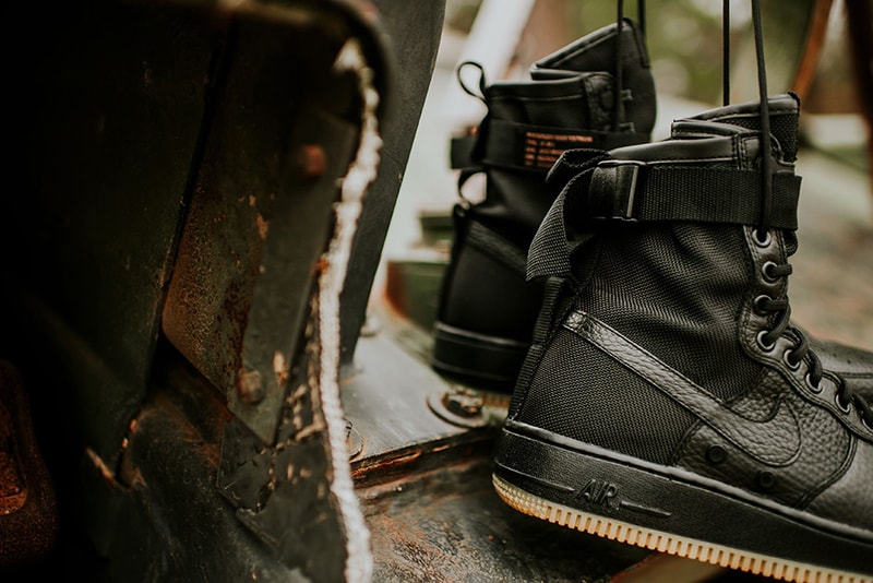 Nike SF AF1 Black Gum Special Field Air Force 1