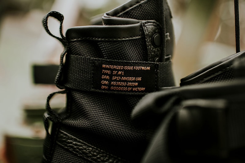 Nike SF AF1 Black Gum Special Field Air Force 1