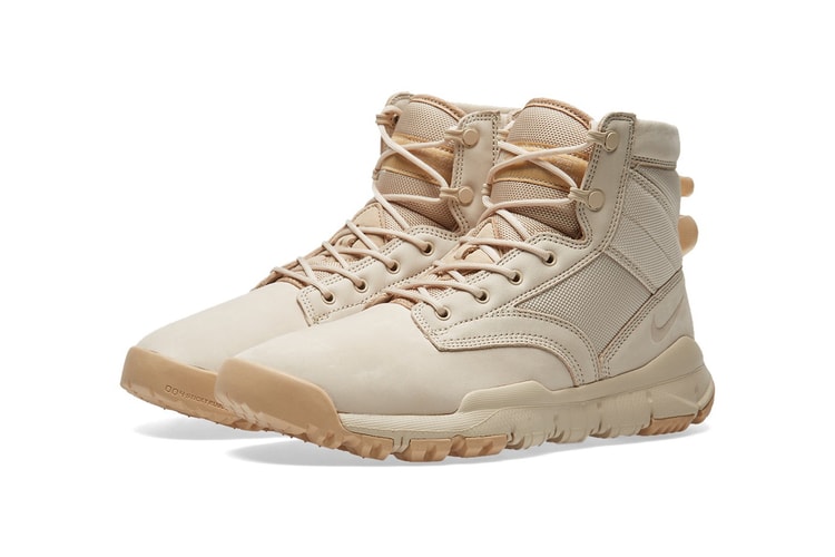 Nike's Six-Inch SFB Leather NSW Is Back In "Oatmeal & Linen"