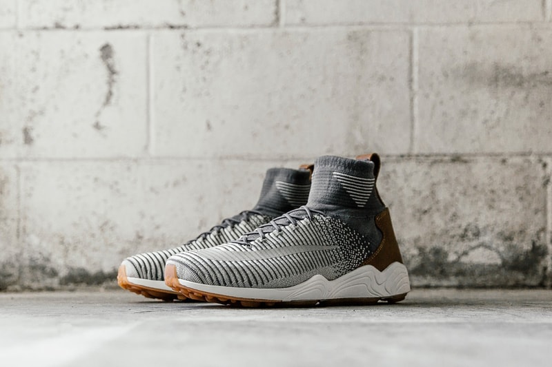 Nike Zoom Mercurial XI Flyknit Grey Leather