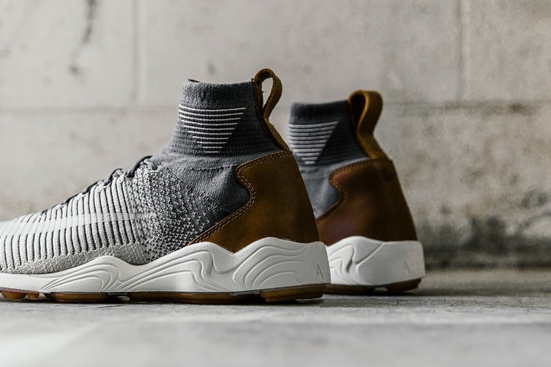 Nike Zoom Mercurial XI Flyknit Grey Leather