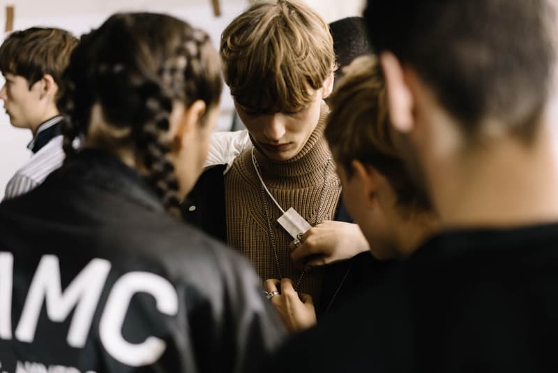 OAMC 2017 Fall Winter Collection Show Backstage