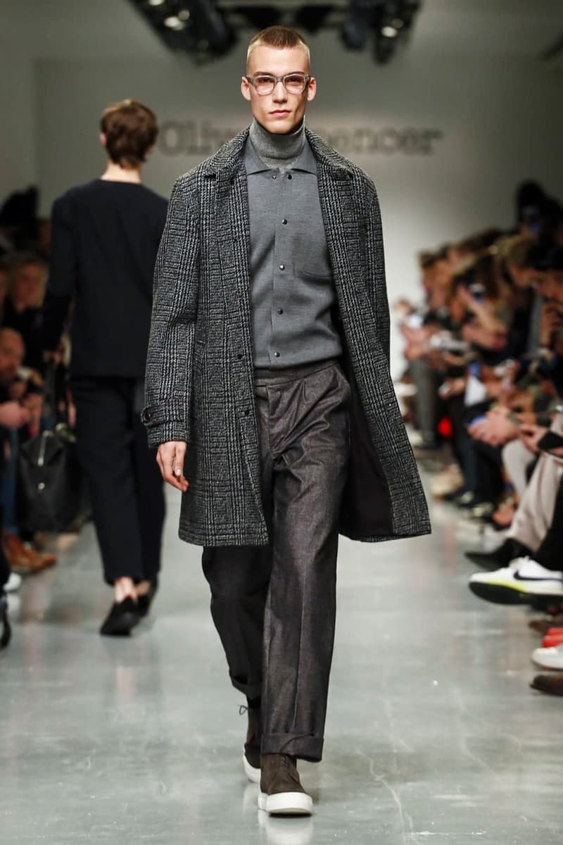 Oliver Spencer 2017 Fall Winter Collection Runway Show London Fashion Week Men's