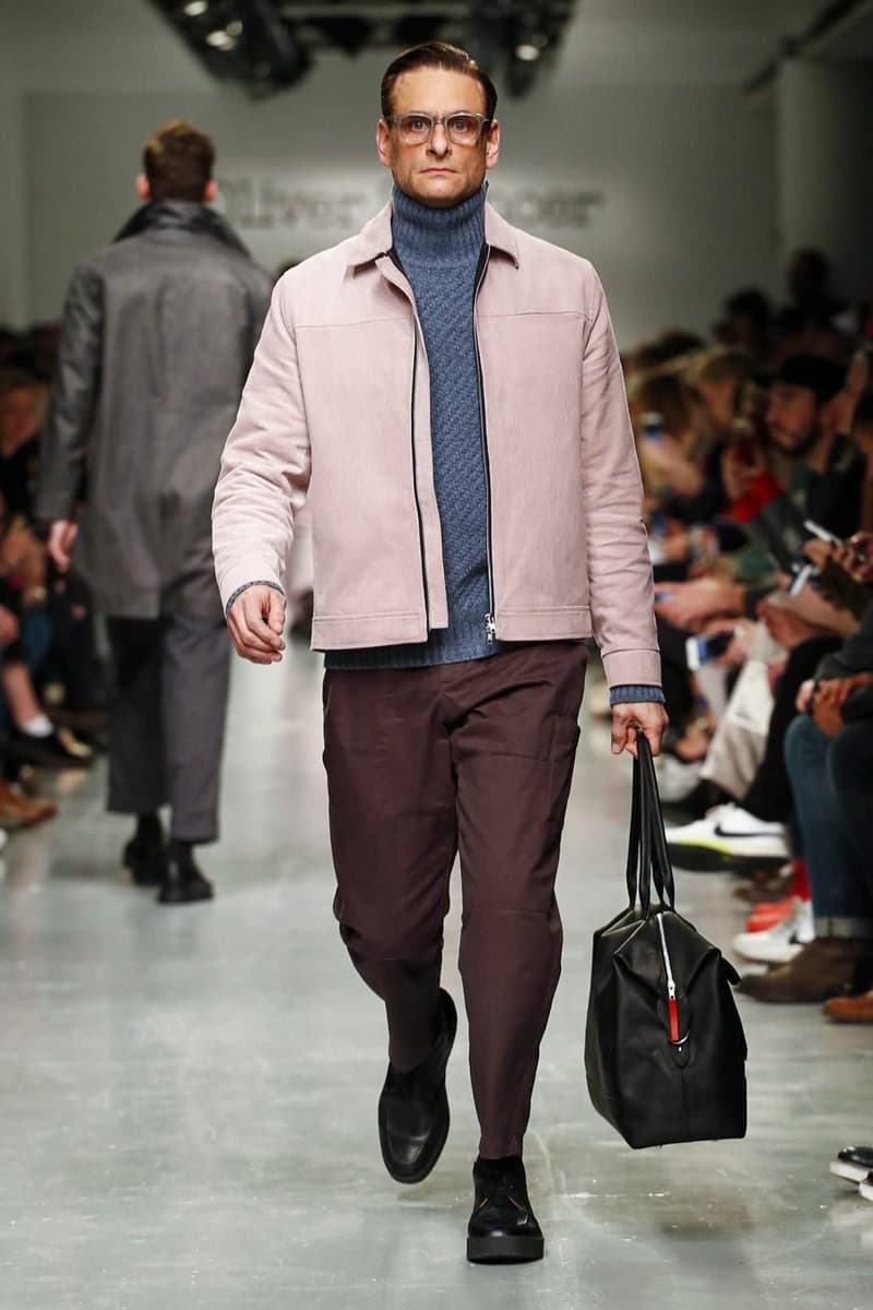 Oliver Spencer 2017 Fall Winter Collection Runway Show London Fashion Week Men's