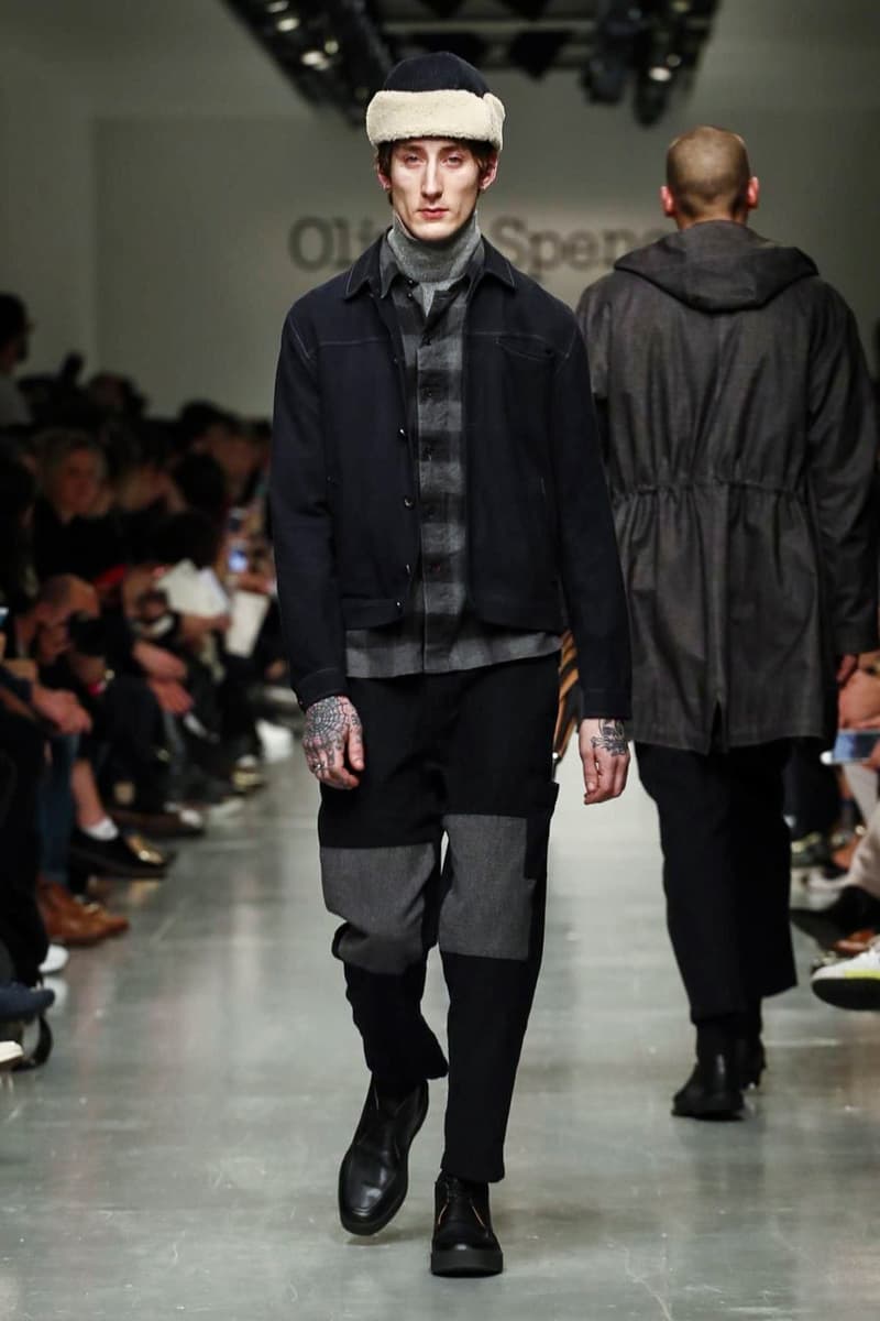 Oliver Spencer 2017 Fall Winter Collection Runway Show London Fashion Week Men's