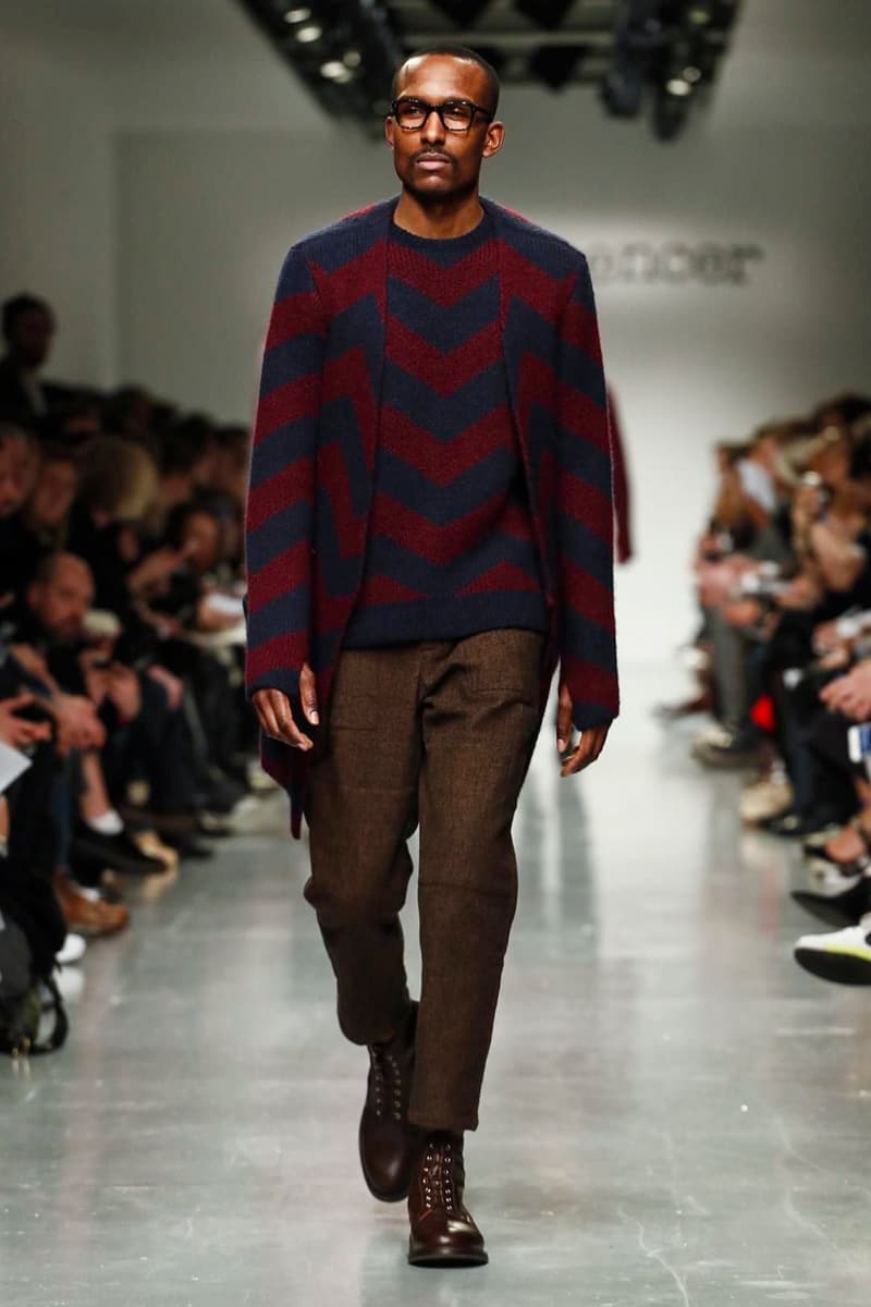 Oliver Spencer 2017 Fall Winter Collection Runway Show London Fashion Week Men's