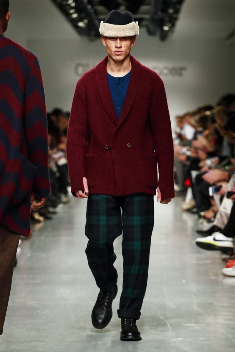 Oliver Spencer 2017 Fall Winter Collection Runway Show London Fashion Week Men's