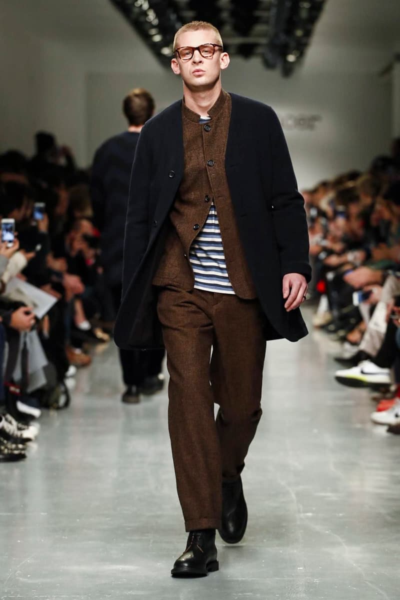 Oliver Spencer 2017 Fall Winter Collection Runway Show London Fashion Week Men's