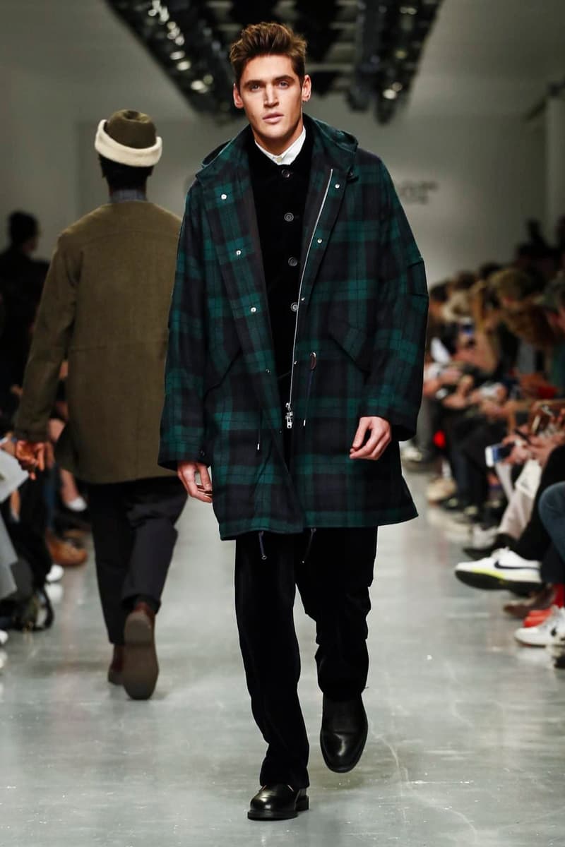 Oliver Spencer 2017 Fall Winter Collection Runway Show London Fashion Week Men's